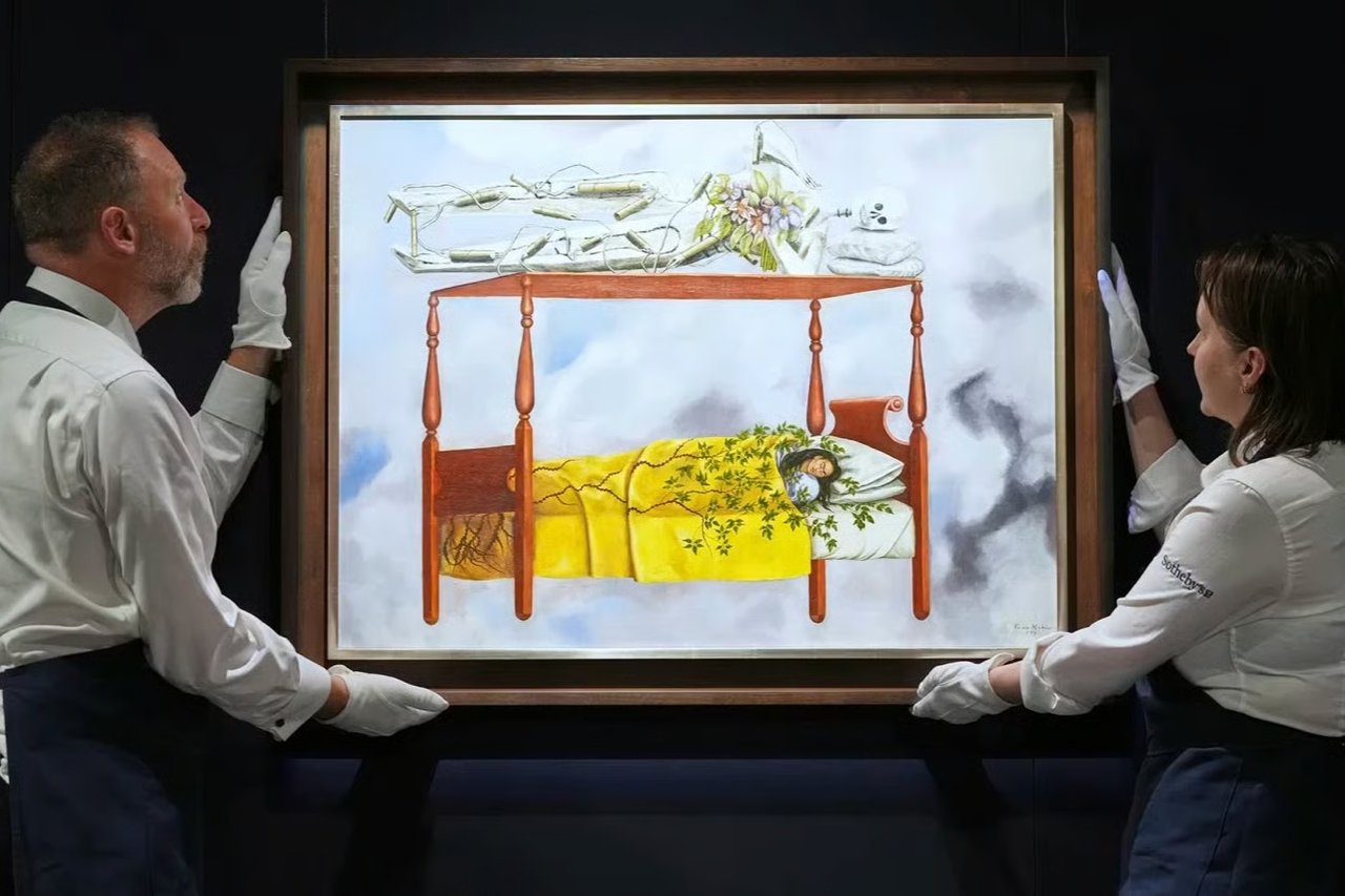 Frida Kahlo'nun otoportresi rekor fiyata satıldı