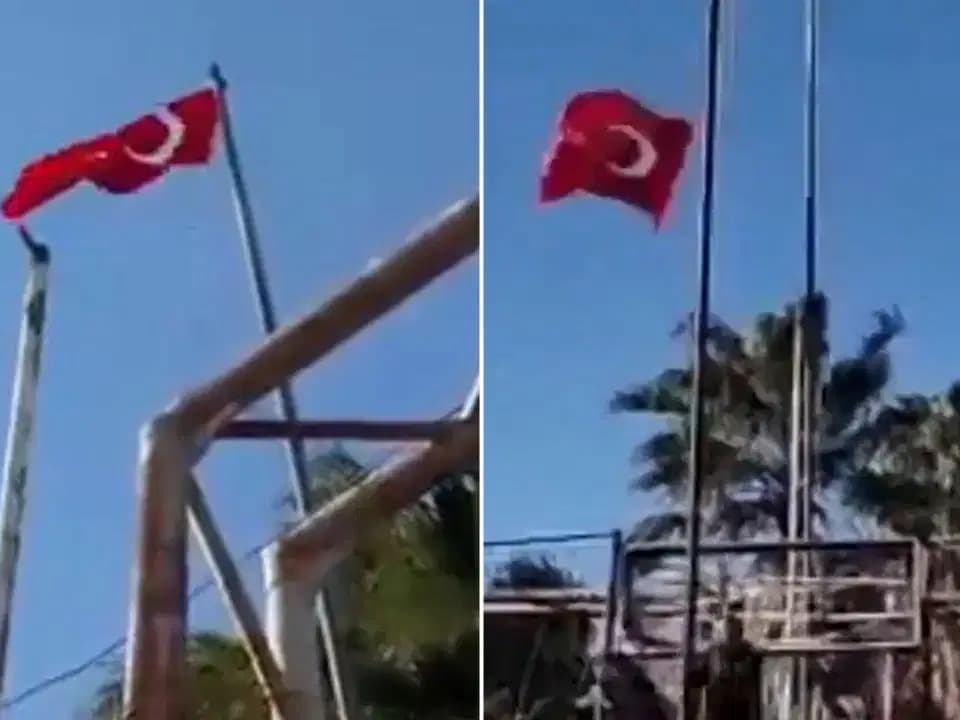 Türk bayrağına alçak saldırıya soruşturma 