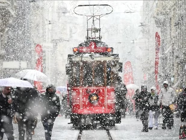 Meteoroloji'den 2 Şubat uyarısı: Kar, fırtına ve kuvvetli yağış aynı anda geliyor