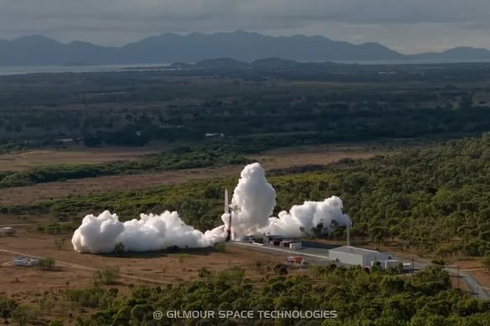 Avustralya'nın ilk yörünge Roketi Eris, ilk denemesinde başarısız oldu