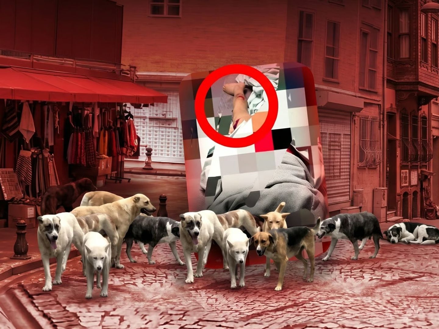 Van'da başıboş köpek dehşeti: 11 yaşındaki çocuk servis şoförü sayesinde kurtuldu