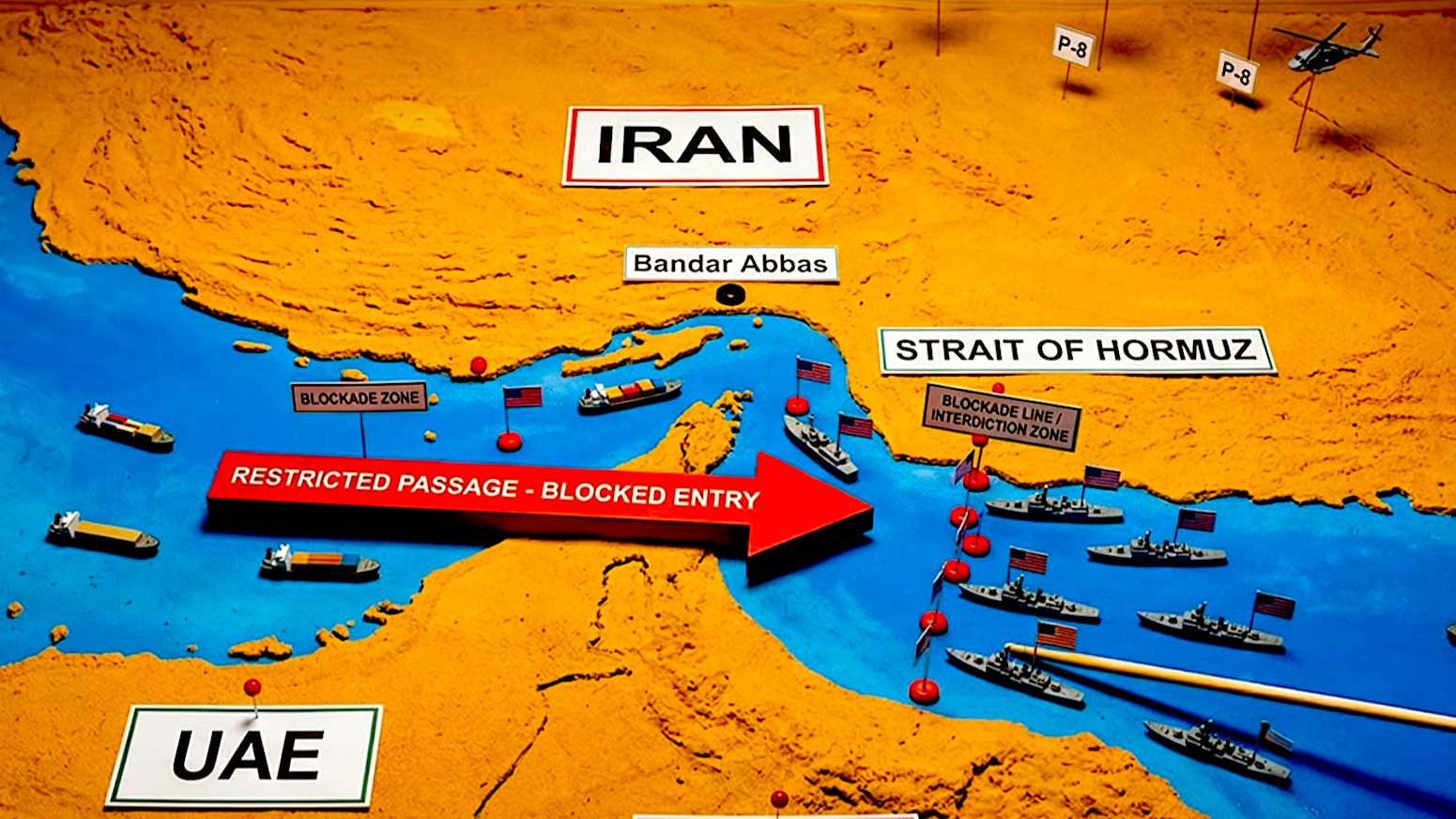 Iran Blocks Strait of Hormuz Again Over U.S. Blockade