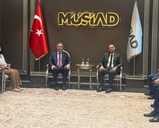 DEM Parti Eş Genel Başkanı Tuncer Bakırhan’dan MÜSİAD’a ziyaret