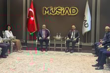 DEM Parti Eş Genel Başkanı Tuncer Bakırhan’dan MÜSİAD’a ziyaret