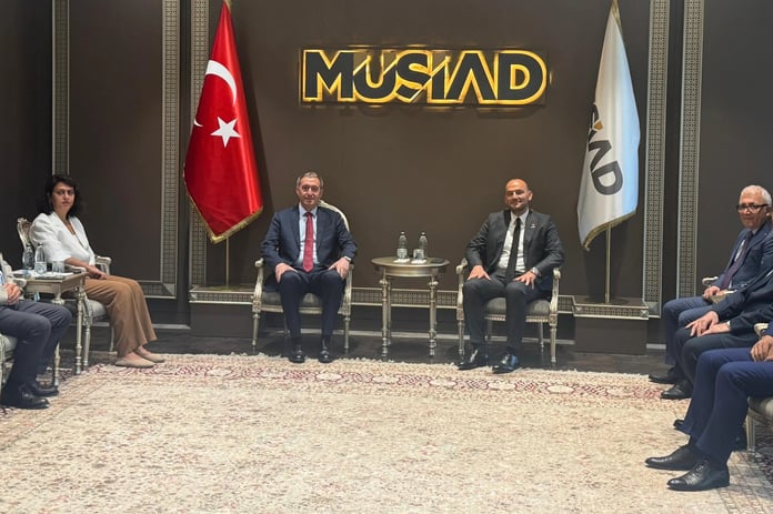DEM Parti Eş Genel Başkanı Tuncer Bakırhan’dan MÜSİAD’a ziyaret