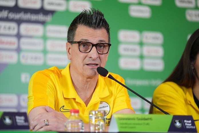 VakıfBank Başantrenörü Giovanni Guidetti: