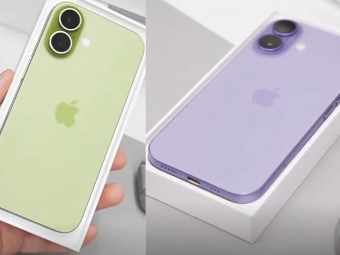 iPhone 17 yeşil ve mor renkleriyle geliyor