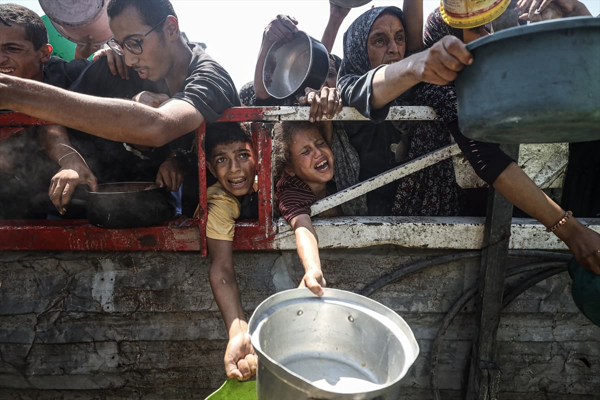 Soykırımın hedefindeki Gazzeliler açlıktan ölüyor