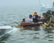 Meksika uçağı Texas açıklarında düştü: 5 ölü