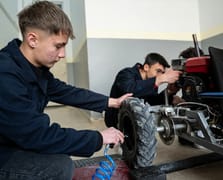 Ankara'da meslek liseliler çapa motorlu Gokart yaptı