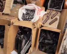 Kaçak silah parçası üretilen fabrikaya operasyon düzenlendi