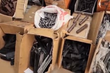 Kaçak silah parçası üretilen fabrikaya operasyon düzenlendi