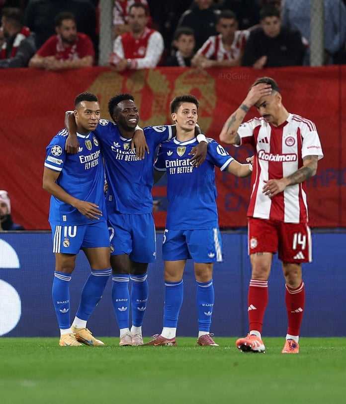 Arda Güler ve Mbappe şov yaptı