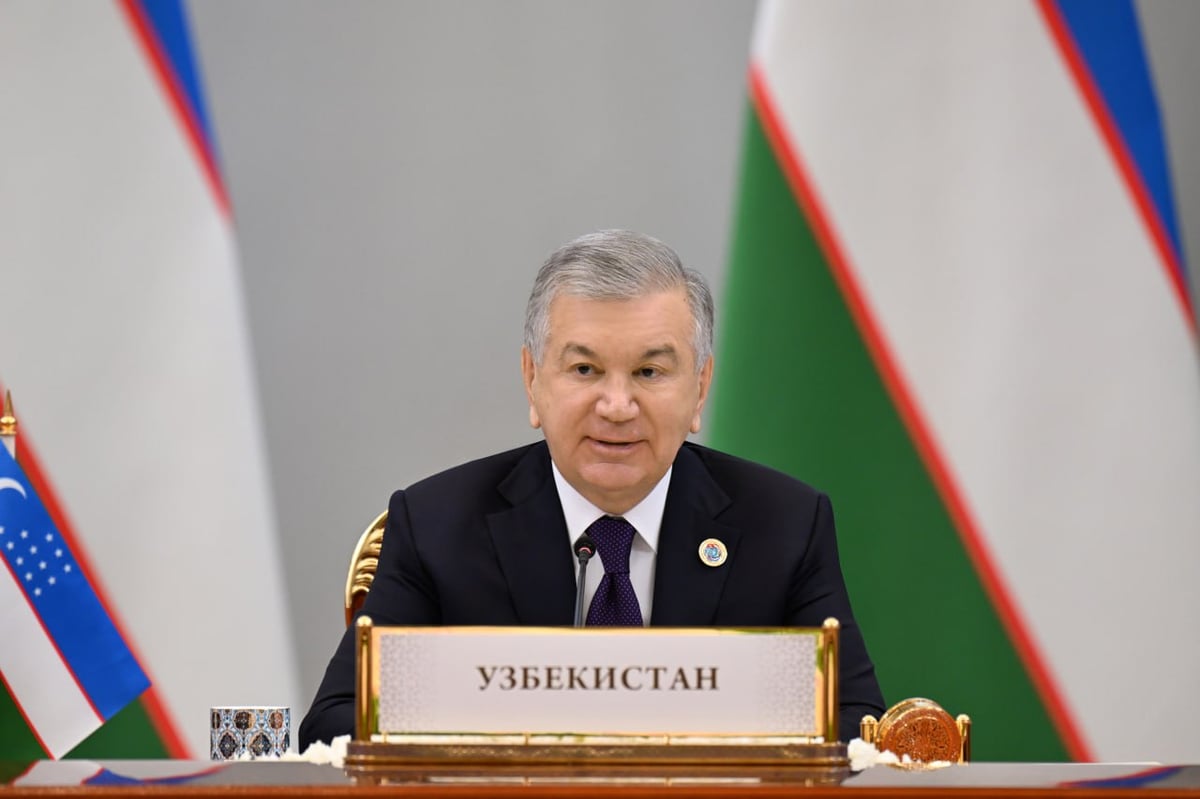 Özbekistan Cumhurbaşkanı Şevket Mirziyoyev - X