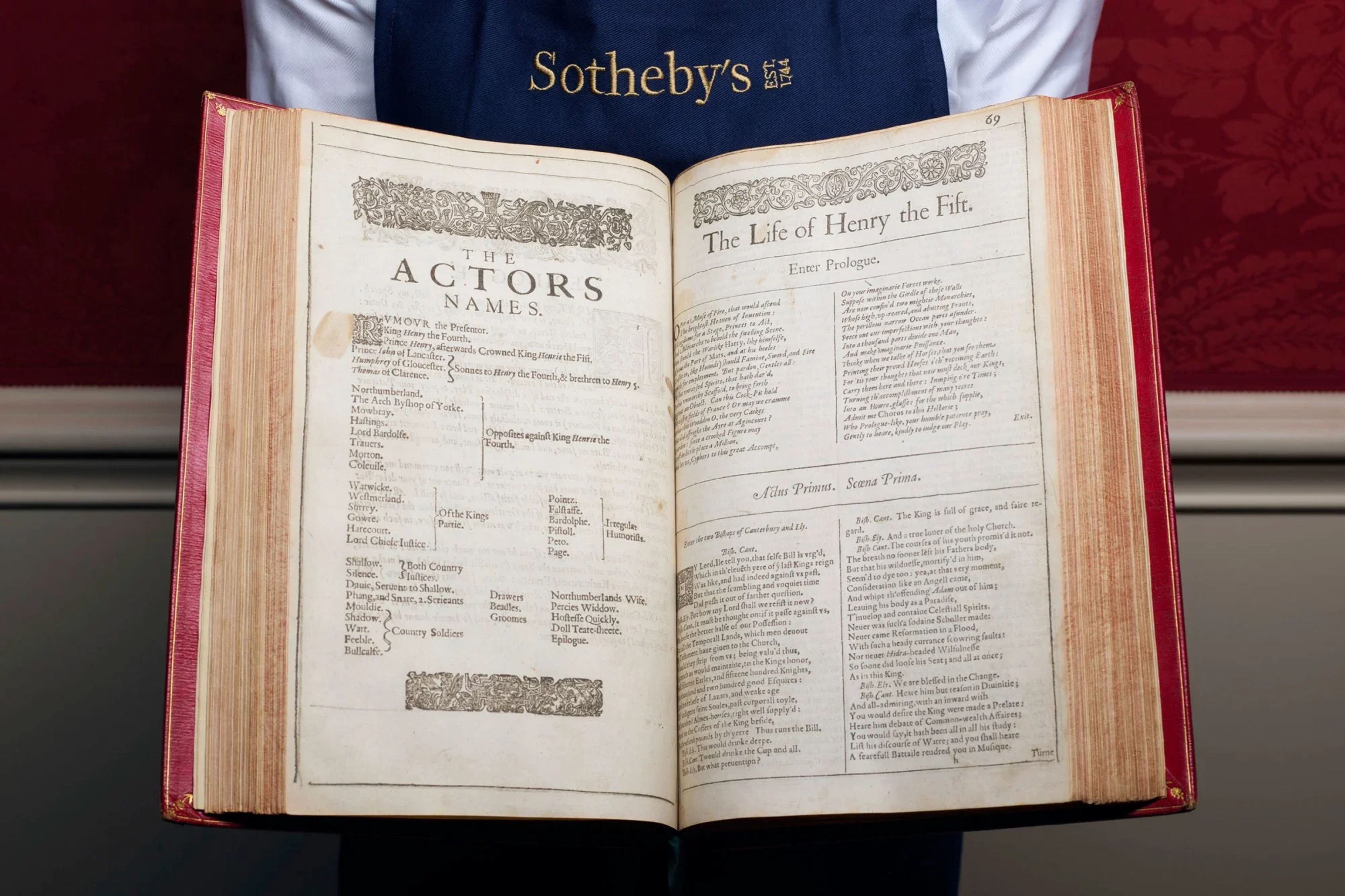 Shakespeare’in ilk dört baskısı 6 milyon dolara satışa çıkacak
