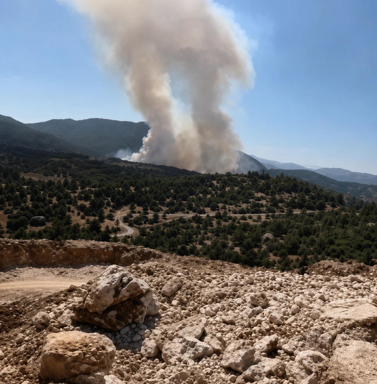 Antalya son dakika orman yangını