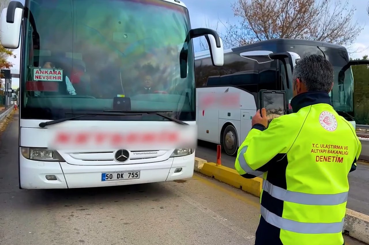 Otobüs firmalarına 25,8 milyon lira ceza