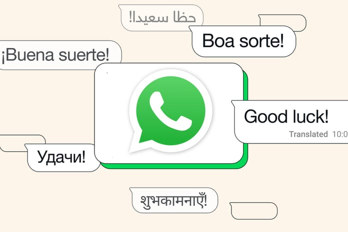 WhatsApp'a mesajları anında çevirme özelliği geldi