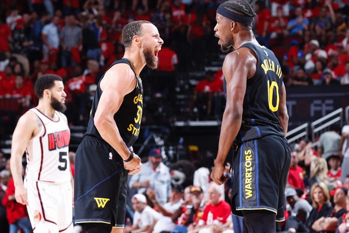 Warriors, deplasmanda Rockets'ı yenerek yarı finalde Timberwolves'la eşleşti