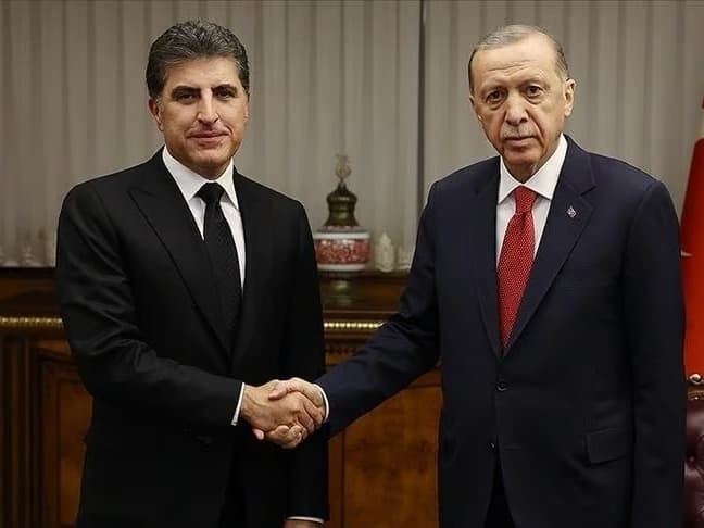 Cumhurbaşkanı Erdoğan ile Barzani telefonda görüştü