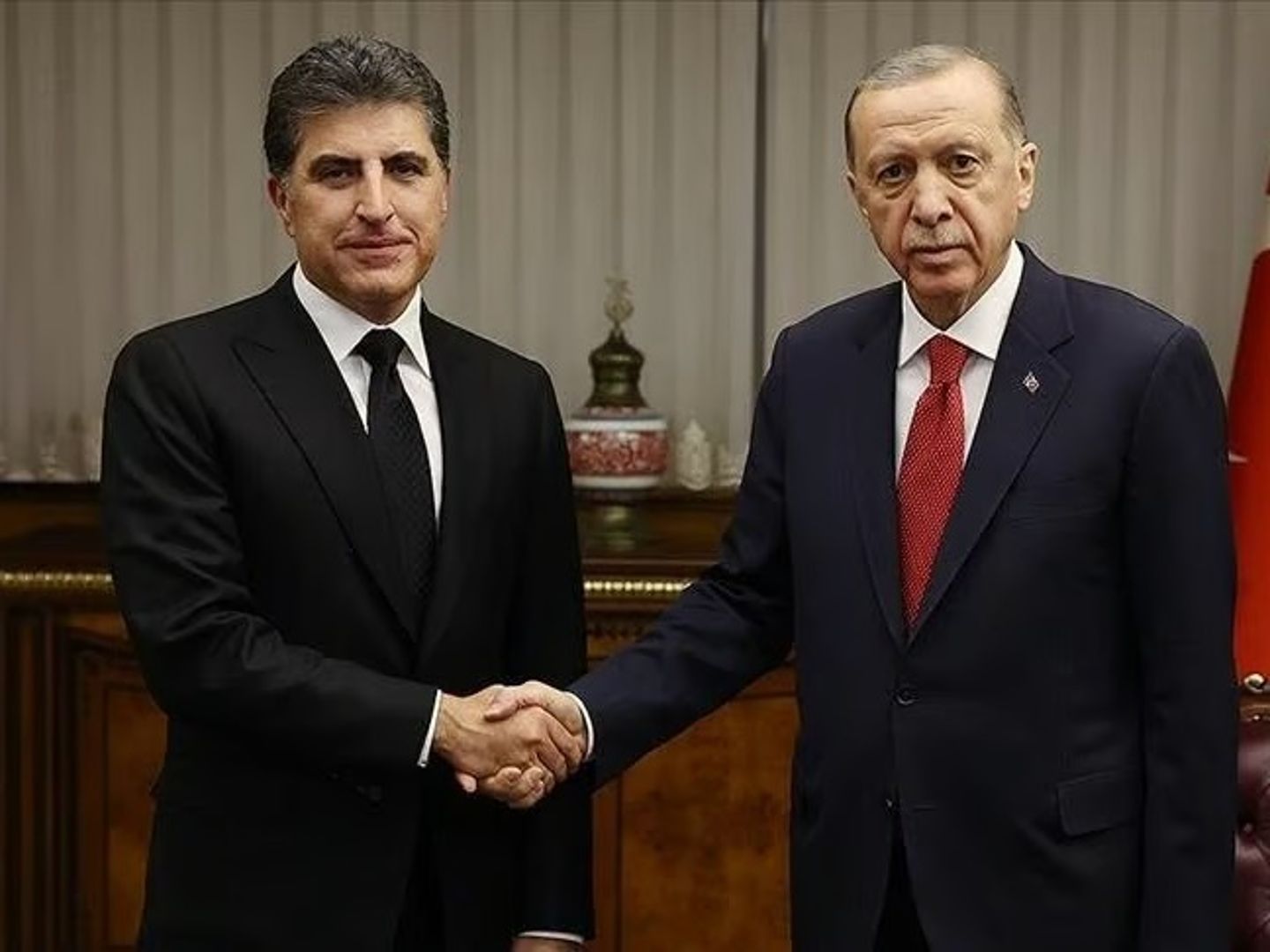 Cumhurbaşkanı Erdoğan ile Neçirvan Barzani arasında kritik telefon görüşmesi