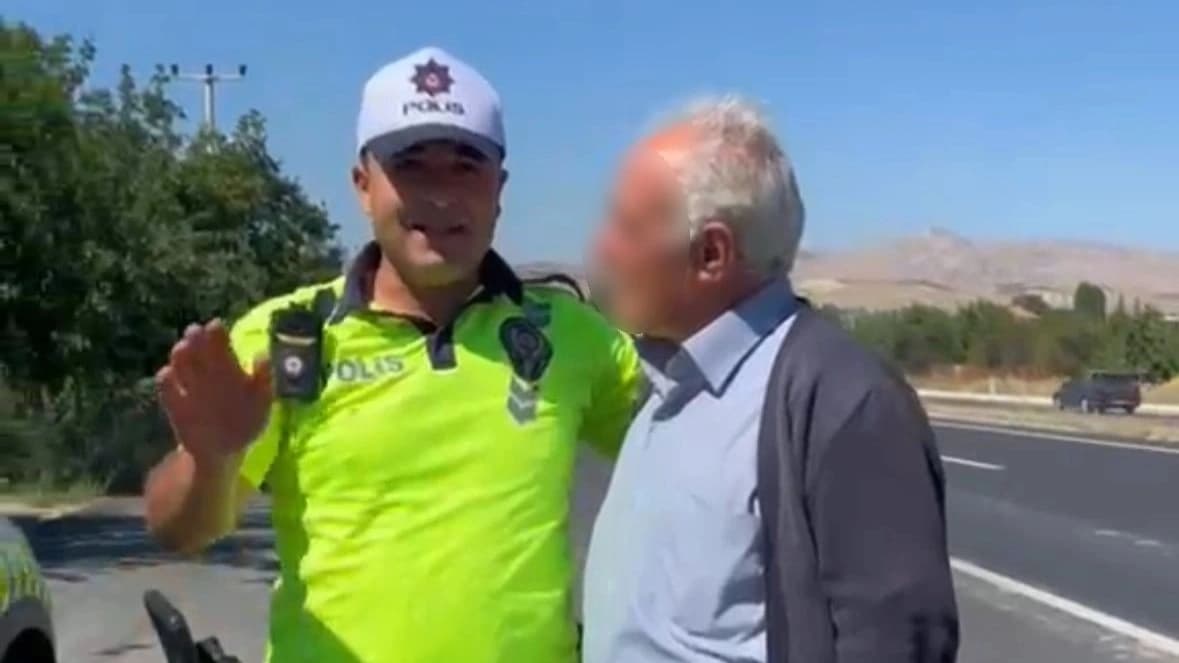 Eşini yolda bırakıp uygulamaya giren adama "evde bulaşık yıkama cezası" verildi
