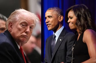 Trump Meme of Obama Couple Triggers Bipartisan Condemnation