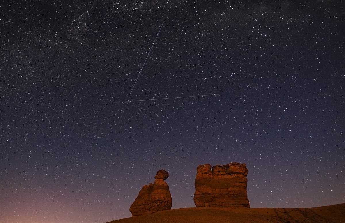 Türkiye'de meteor yağmuru gözlemlendi