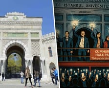 Başarır’ın Beyazıt Mitingi paylaşımı: Fetih ayeti ve tuğra yer almadı