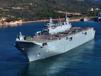 NATO Deploys TCG Anadolu to Latvia Under Eastern Sentry