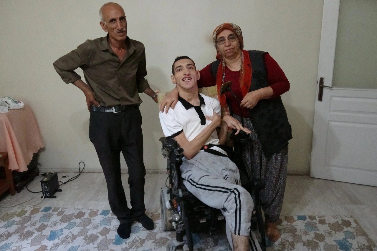 Yüzde 95 engelli Osman’ın azmi!