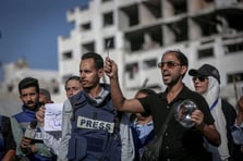 Gazze'de görev yapan gazeteciler açlık grevine başladı