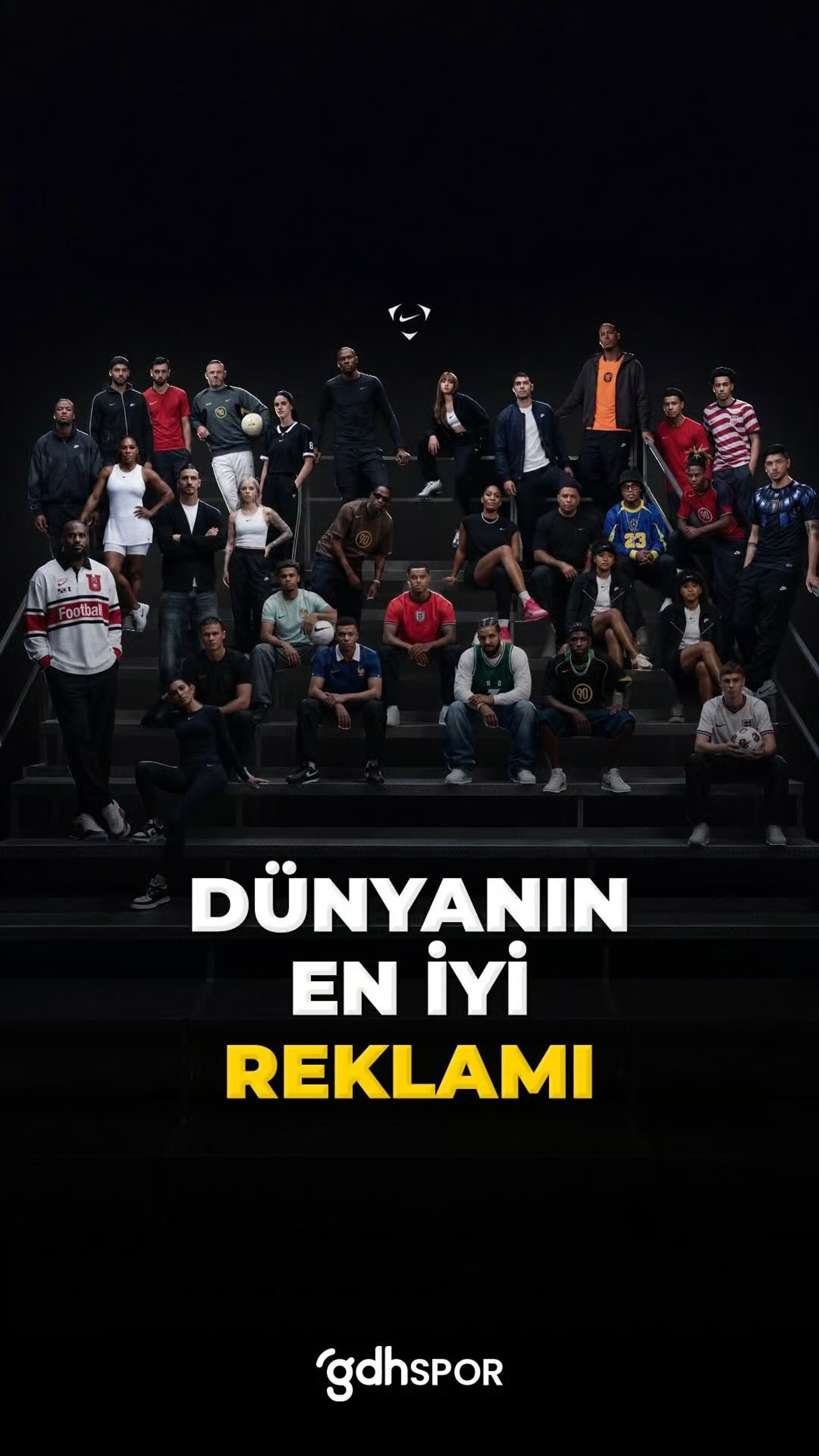 Nike dehşet bir reklam yayınladı.
