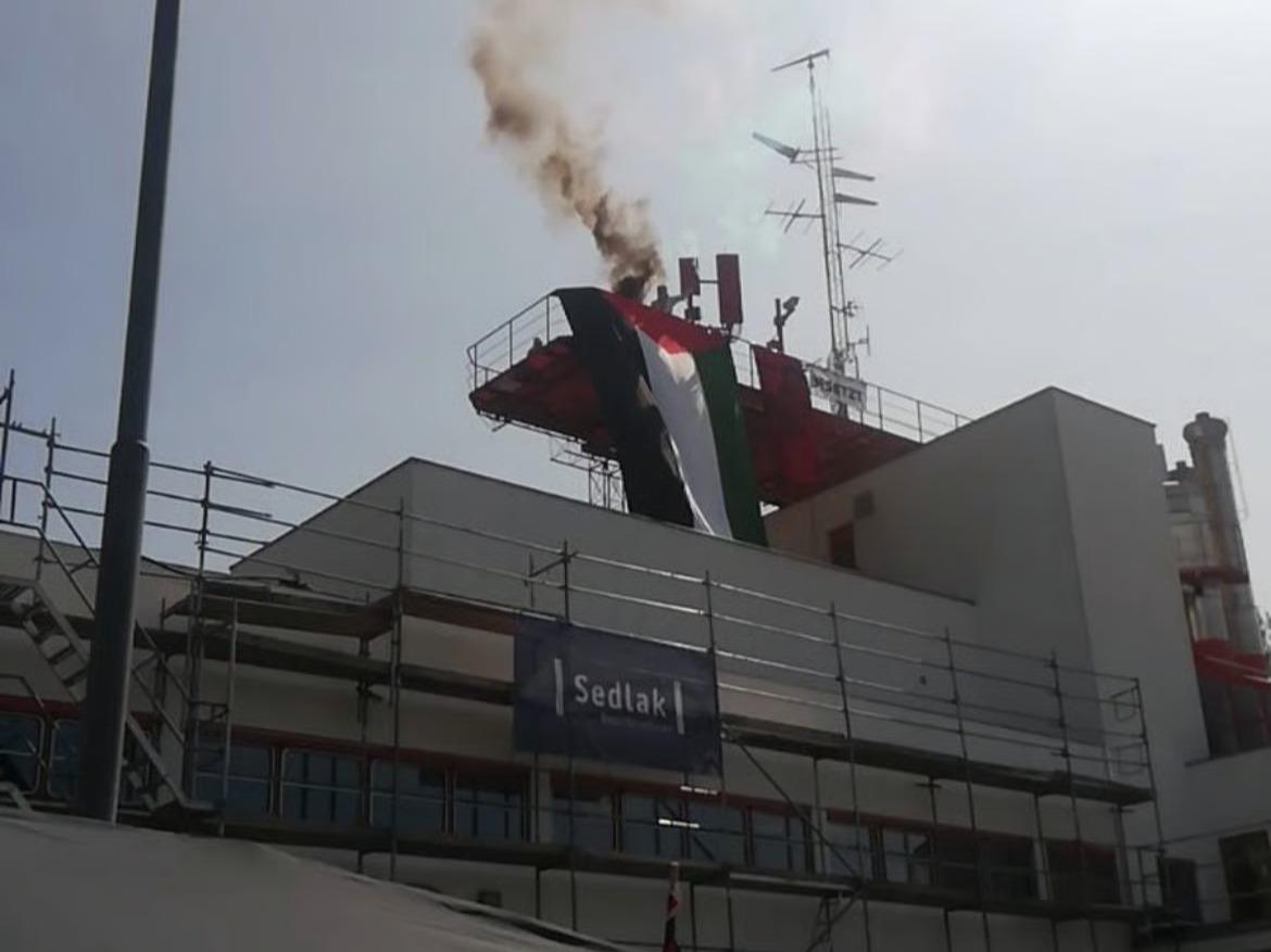 Avusturya'da kamu yayıncısına Gazze baskını