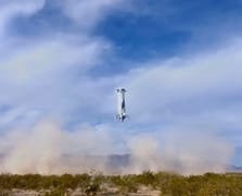 Türk iş insanının da bulunduğu Blue Origin'in son görevi başarıyla tamamlandı