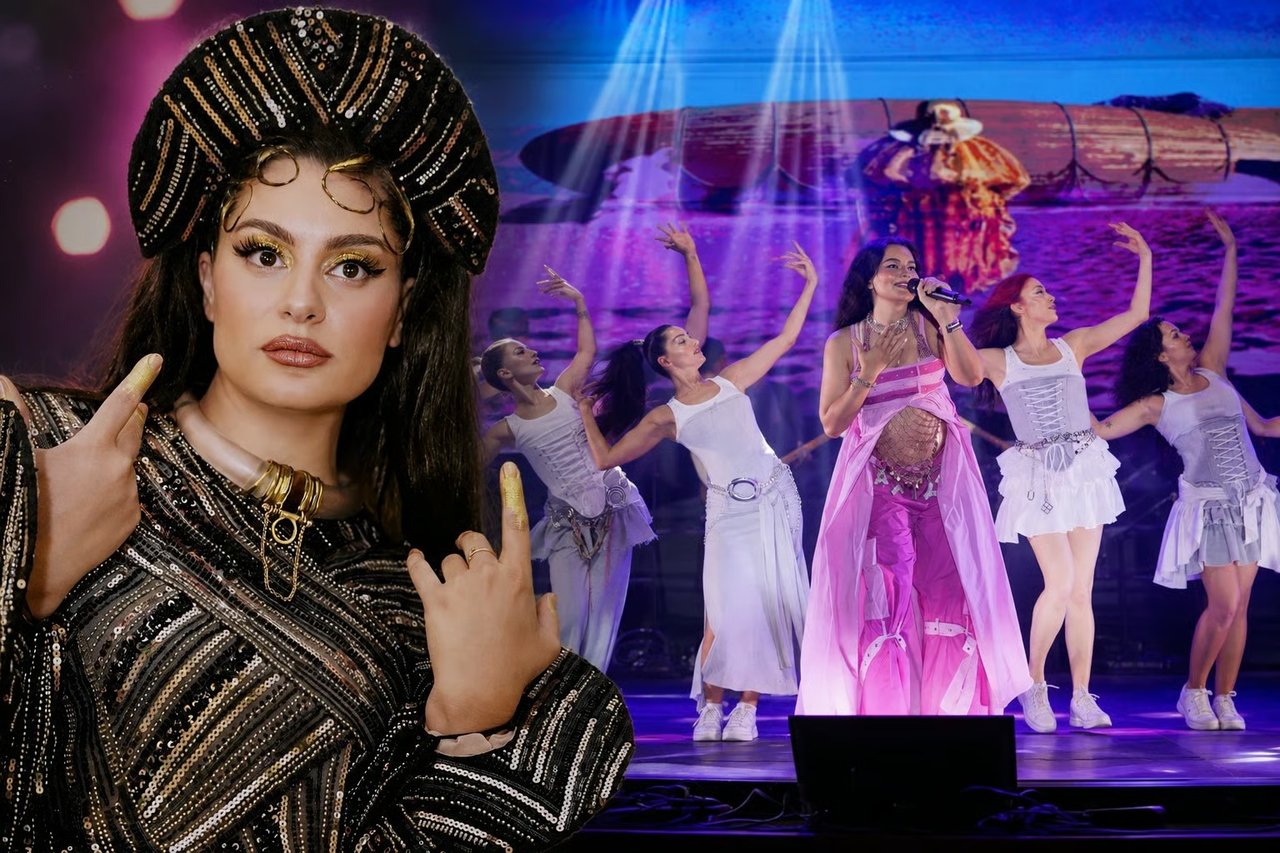 7,5 aylık hamile Atiye konser öncesi hastaneye kaldırıldı!