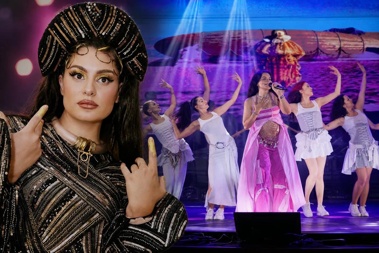 7,5 aylık hamile Atiye konser öncesi hastaneye kaldırıldı!