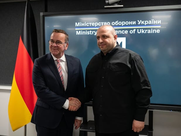 Almanya Savunma Bakanı Pistorius, Kiev'e 1,9 milyar avroluk ek askeri yardım sözü verdi