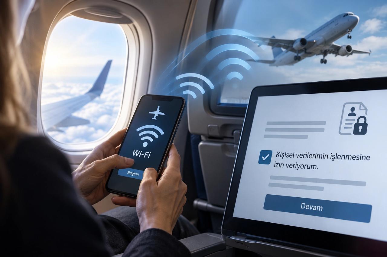 "Onay vermezsen internet yok" devri kapandı: Uçak içi Wi-Fi sistemlerinde yolcuları sevindiren karar!