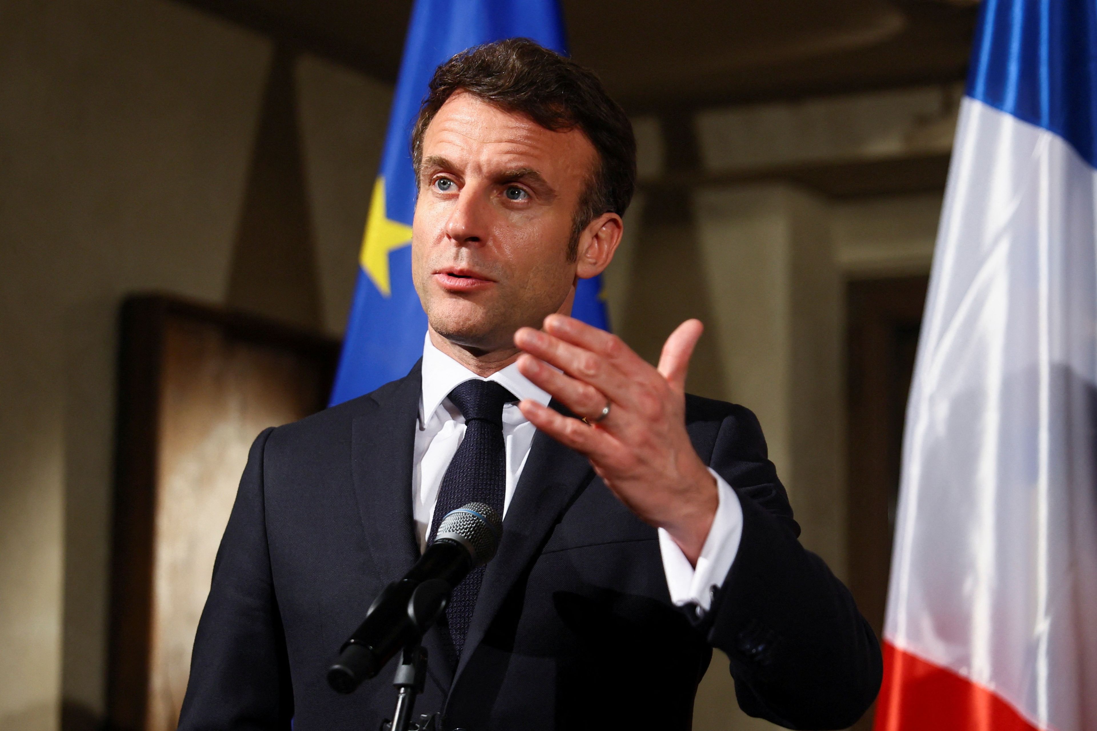 Macron'dan İsrail'in Gazze işgal planına sert tepki: Sürekli savaşa giden yol