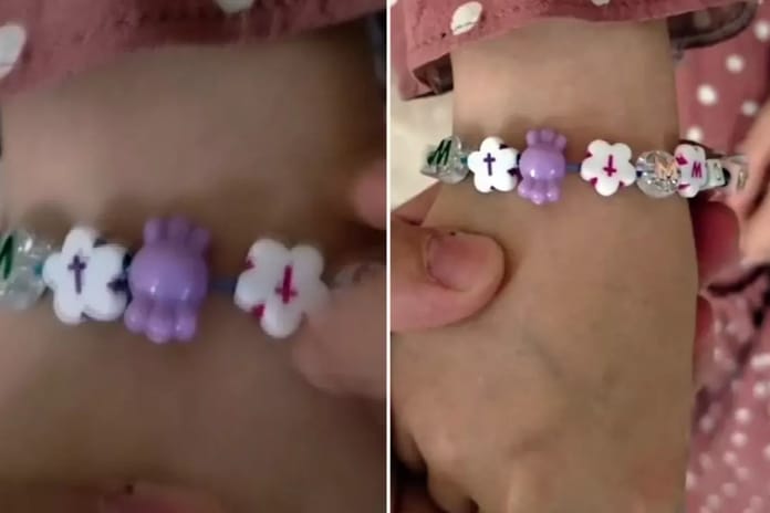 Okul kantininde haç işaretli bileklik satılıyor: Veliler sert tepki verdi