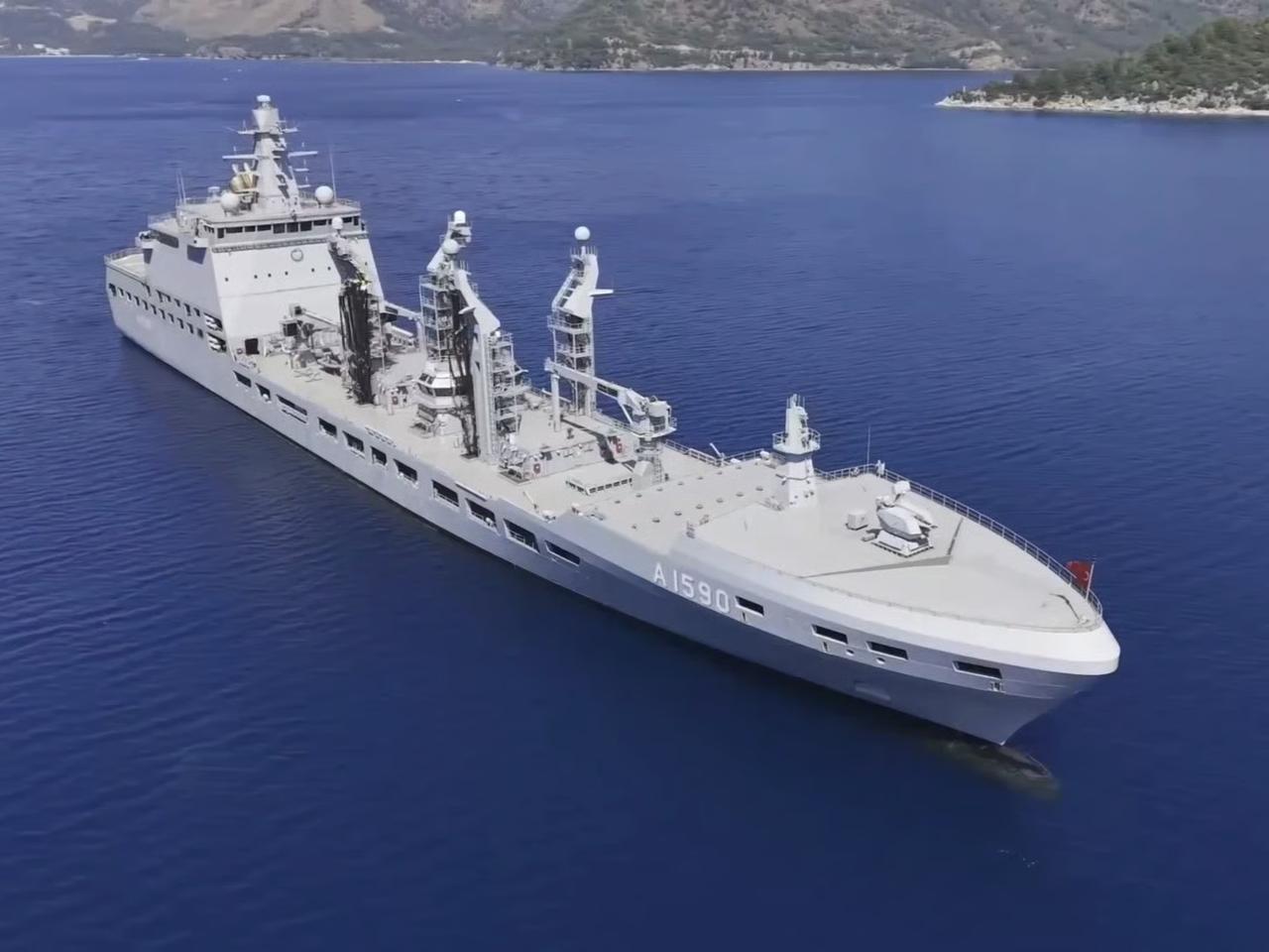TCG Derya Denizkurdu-2026'da görev başında