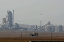 Terörü finanse eden Fransız Lafarge'ın tesisleri görüntülendi