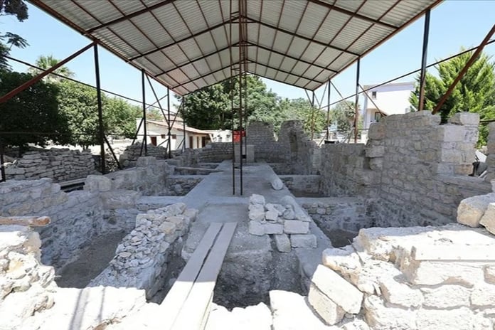 Tarihi Mar Yuhanna Kilisesi'nde restorasyon çalışmaları sürüyor