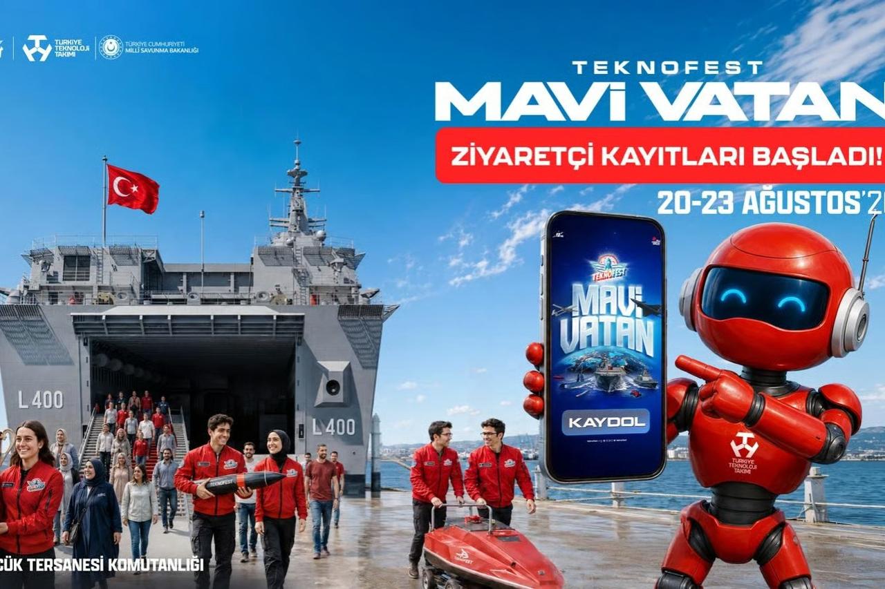 Dev gemiler ve denizaltılar TEKNOFEST Mavi Vatan'da sergilenecek
