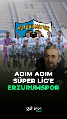 Süper Lig’e uçuyor: Erzurumspor