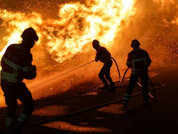 İspanya ve Portekiz'in orman yangınları ile mücadelesi sürüyor