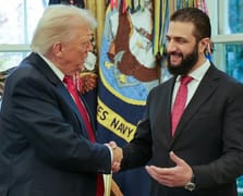 Trump Suriye Cumhurbaşkanı Şara'yı Beyaz Saray'da ağırladı