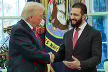 Trump Suriye Cumhurbaşkanı Şara'yı Beyaz Saray'da ağırladı