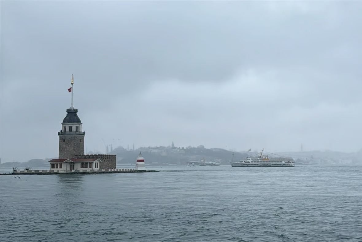 İstanbul'da sis etkili oluyor